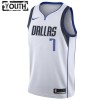 NBA Dallas Mavericks Trikot Dwight Powell 7 Nike 2022-23 Association Edition Weiß Swingman - Kinder